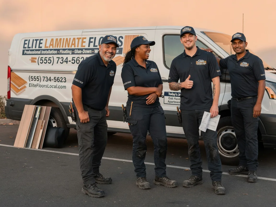 Laminate flooring installation company in Booker, TX